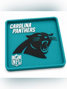 Carolina Panthers NFL Pocket Dump Tray - For Keys, Wallet, Money, Etc